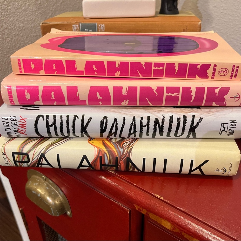 Chuck Palahniuk 4 books new